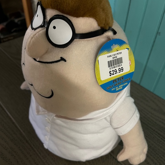 Golf head cover 😂😂 Family Guy Peter - NWT - Picture 2 of 6